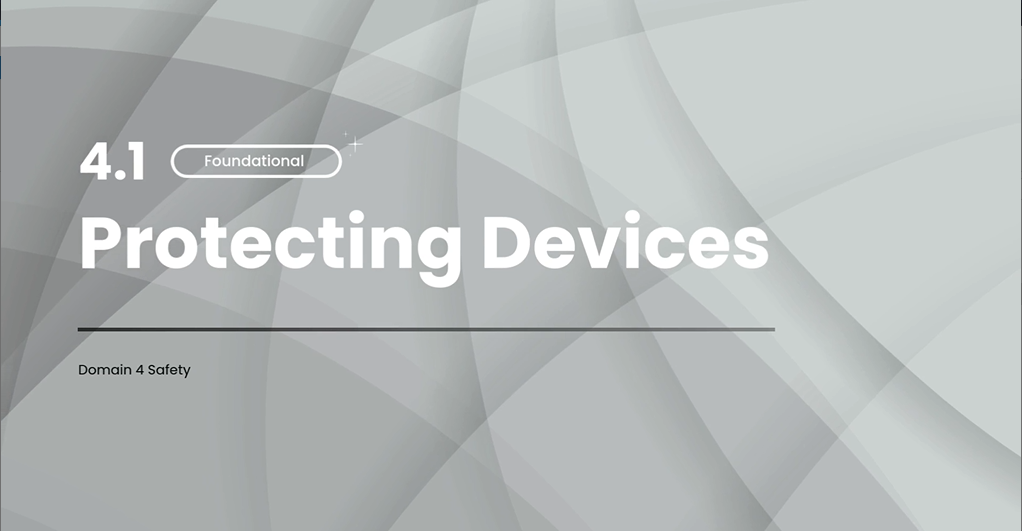 4.1 Protecting Devices