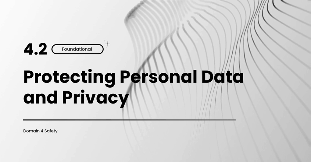 4.2 Protecting Personal Data and Privacy