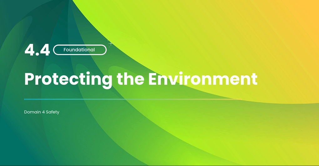 4.4 Protecting the Environment