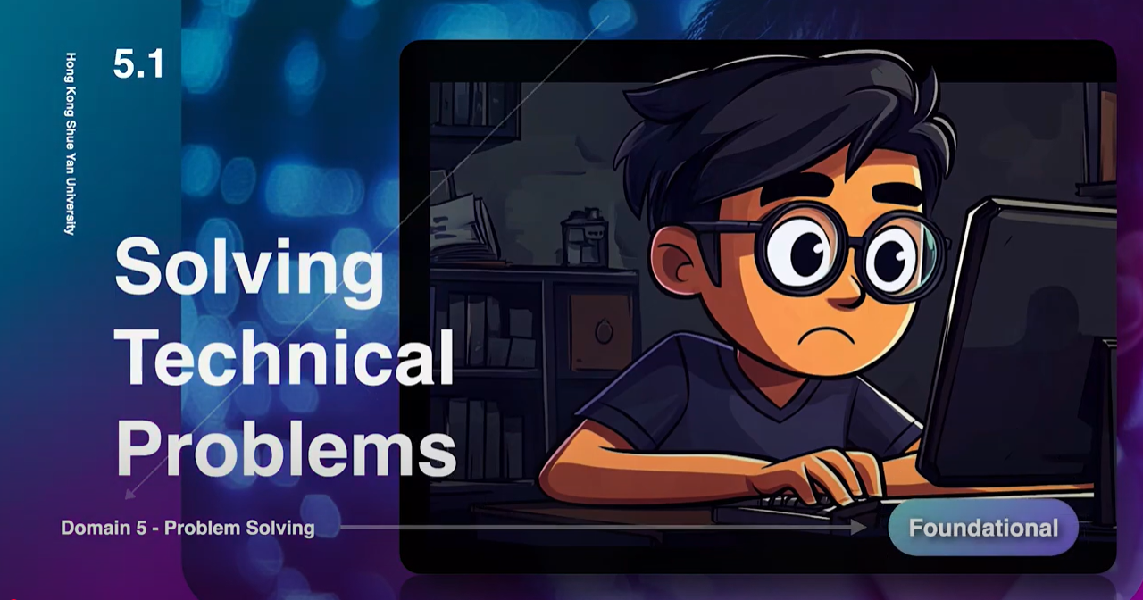 5.1 Solving Technical Problems