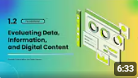 1.2 Evaluating Data, Information, and Digital Content