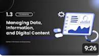 1.3 Managing Data, Information, and Digital Content